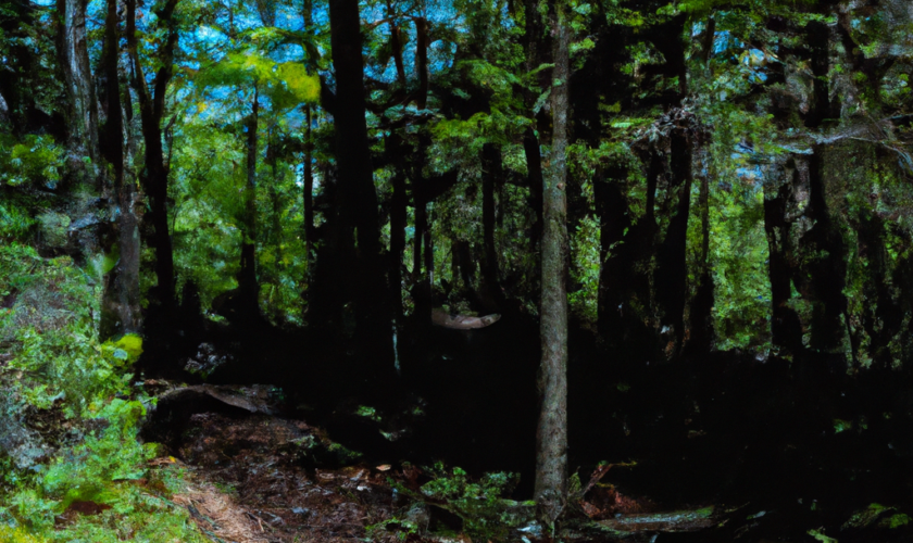 Hike Bruce Trail #4 image by Dall E inspired by Tom Thompson